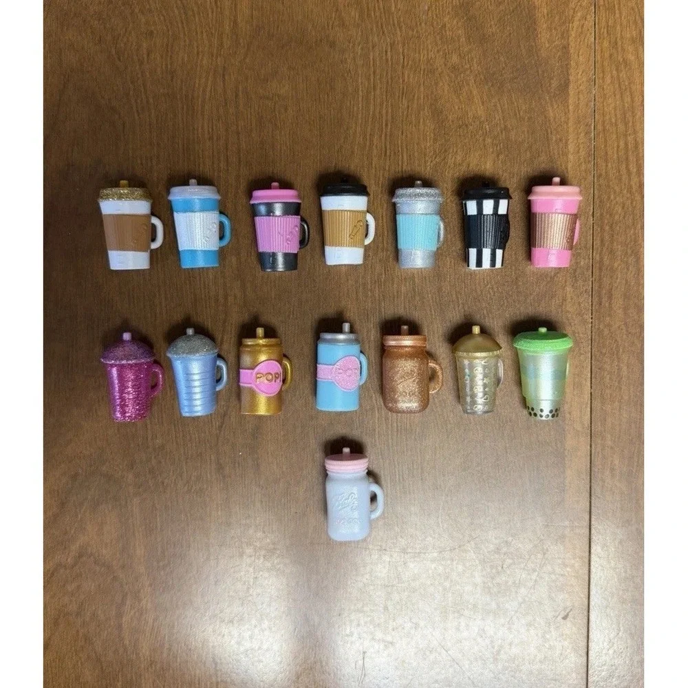 Lol Surprise Doll Bottles Replacement Accessory  Milk Coffee Pop Lot Of‎ 15